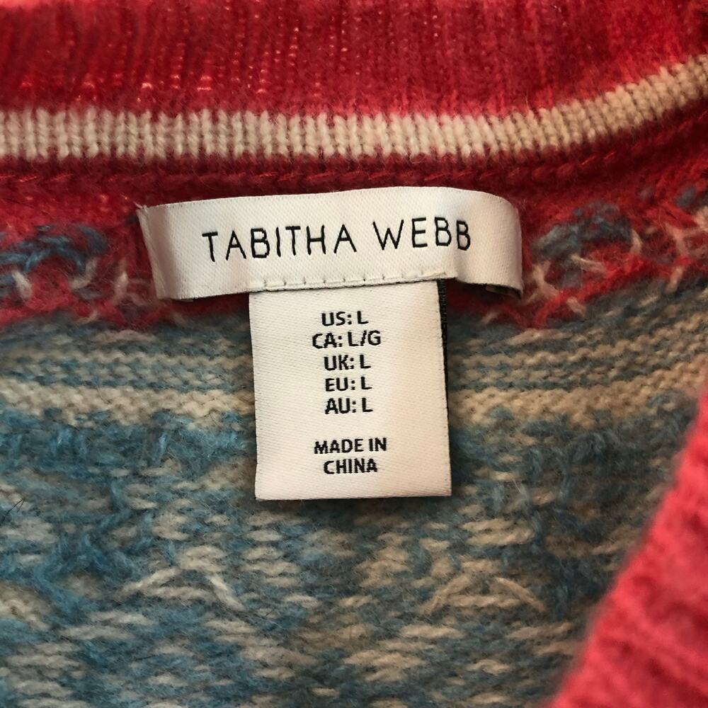 Tabitha Webb Fair Isle Nordic Wool Blend Sweater - Picture 7 of 9